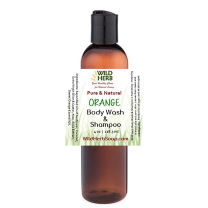 Liquid Body Wash &amp; Shampoo-Wild Herb Your Healthy Choice for Natural Living