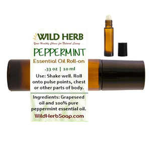 Peppermint Essential Oil Roller