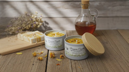 Beeswax Candle, Natural Scent