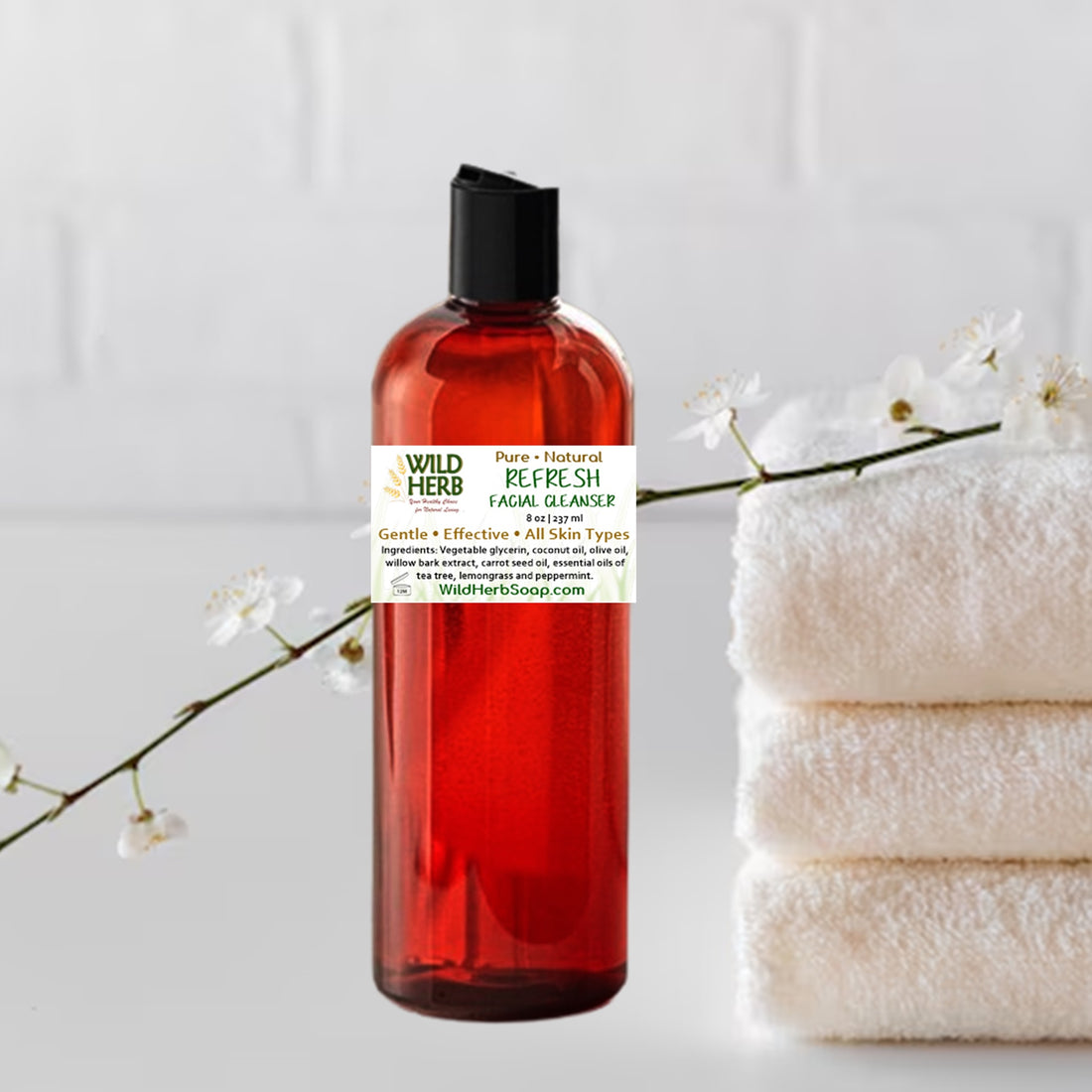 Refresh Facial Cleanser-Wild Herb Your Healthy Choice for Natural Living