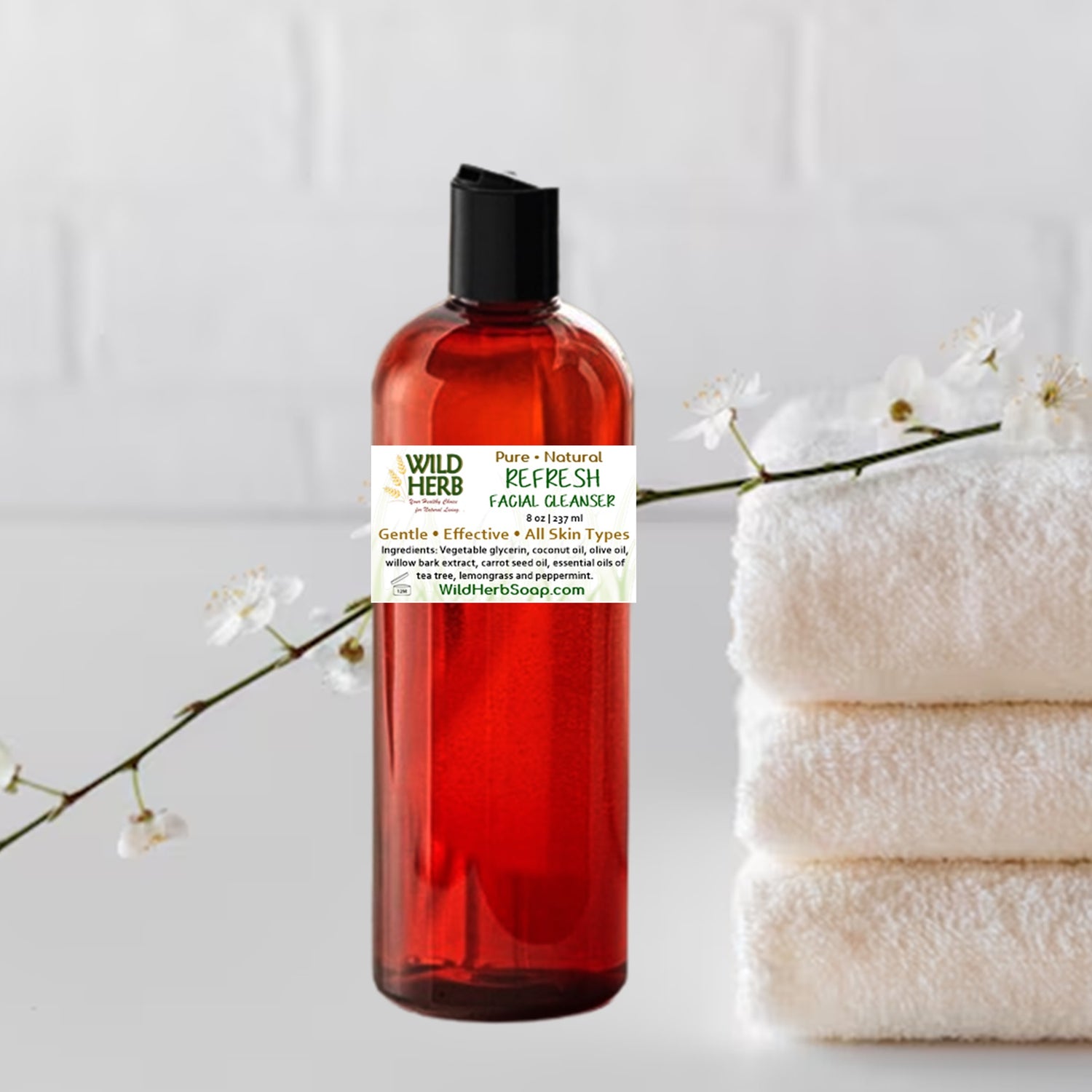 Refresh Facial Cleanser-Wild Herb Your Healthy Choice for Natural Living