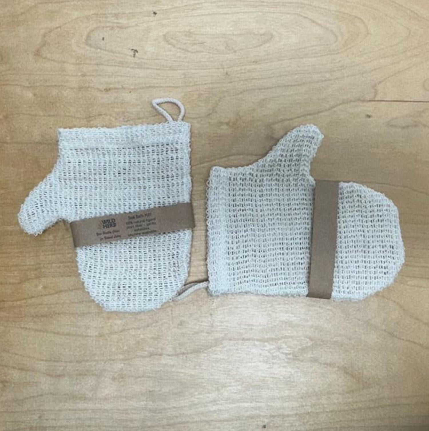 Sisal Natural Exfoliating Mitt (Set of 2)-Wild Herb Your Healthy Choice for Natural Living