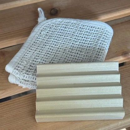 Soap Bar, Dish &amp; Sisal Cloth (Boxed Set)-Wild Herb Your Healthy Choice for Natural Living
