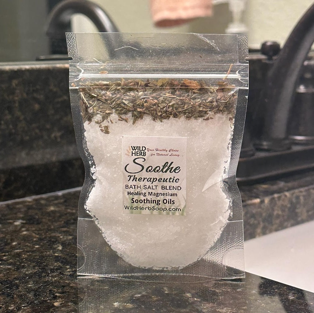 Bath Salts (Sets of 4)-Wild Herb Your Healthy Choice for Natural Living