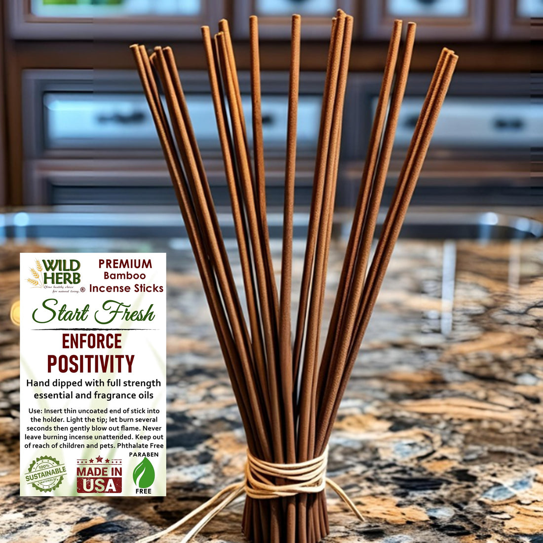 Incense, Start Fresh-Wild Herb Your Healthy Choice for Natural Living