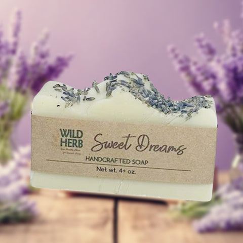 Sweet Dreams Natural Soap Bar-Wild Herb Your Healthy Choice for Natural Living