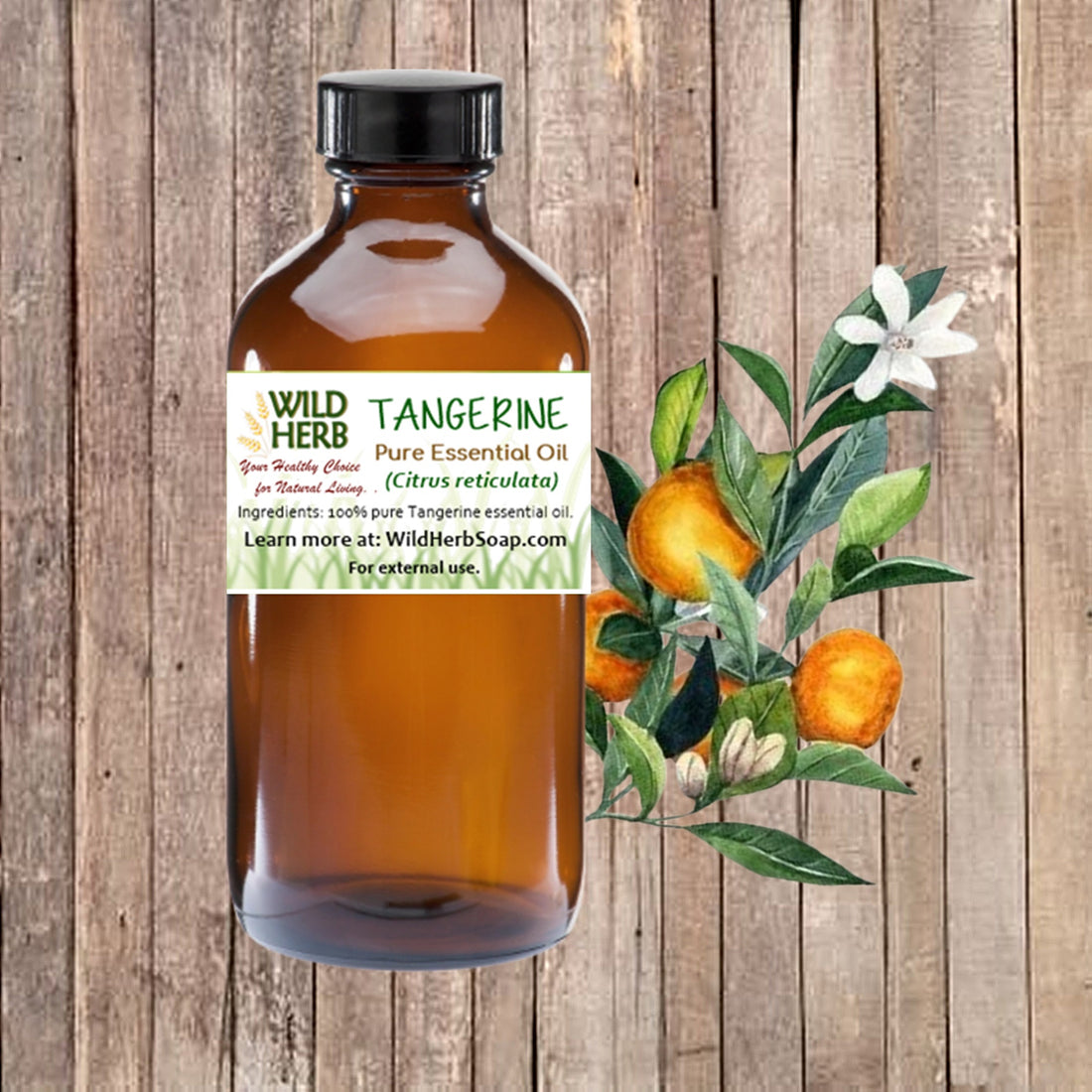 Tangerine Pure Essential Oil-Wild Herb Your Healthy Choice for Natural Living