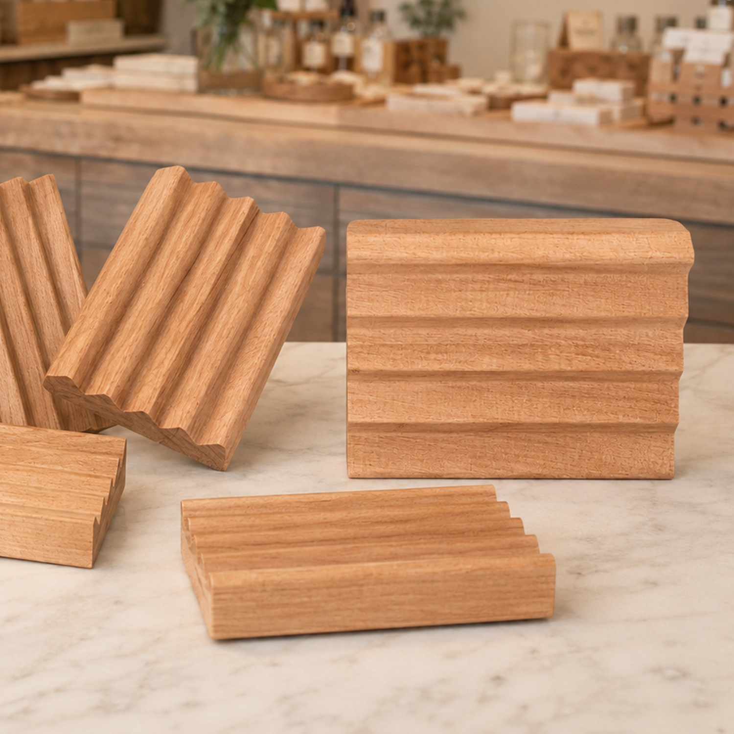 Hardwood Soap Saver Dish Made in USA