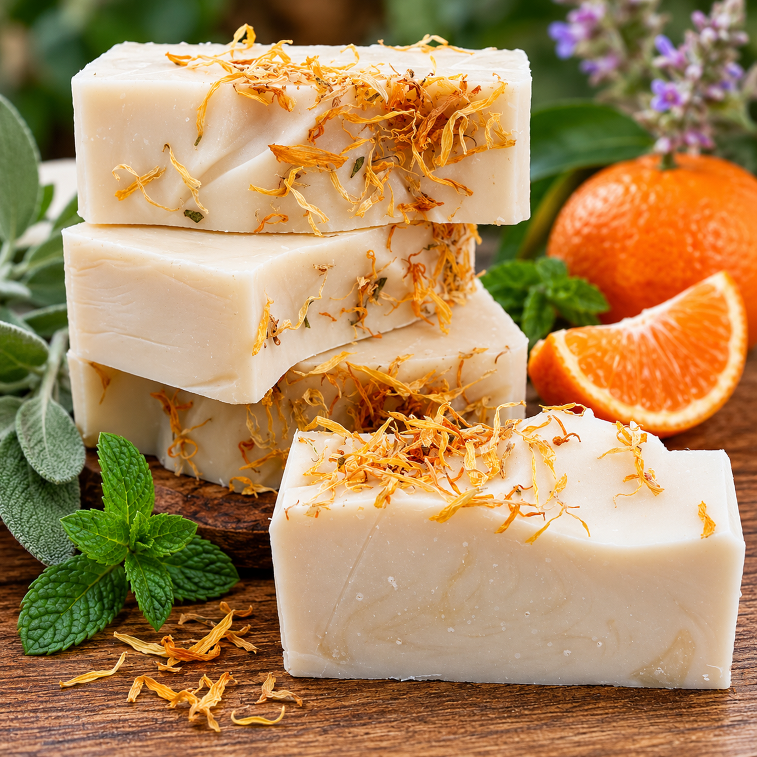 Twisted Citrus Artisan Natural Soap Bar
