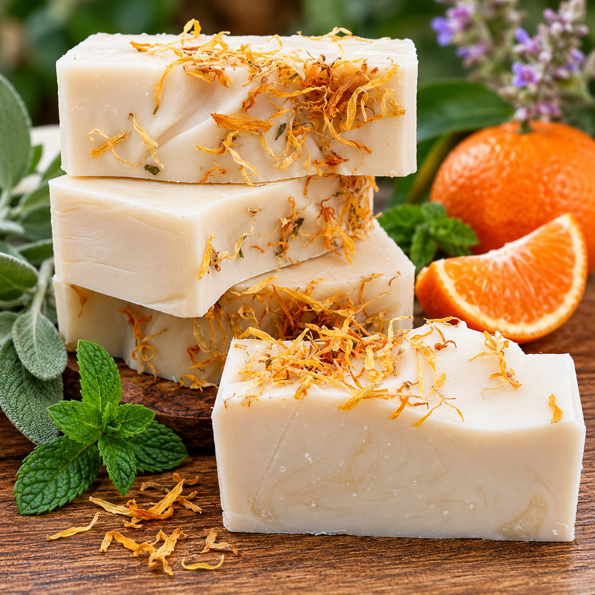 Twisted Citrus Artisan Natural Soap Bar