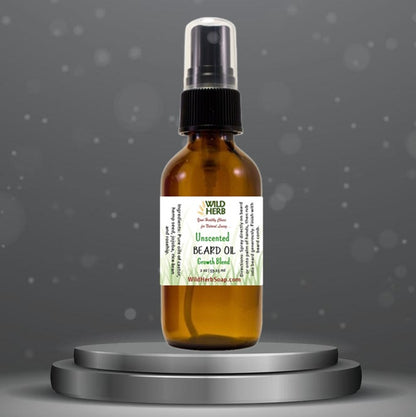 Beard Oil, Growth Blend-Wild Herb Your Healthy Choice for Natural Living