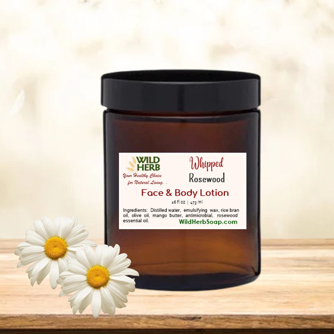 Lotion, Whipped Face &amp; Body (Unisex)-Wild Herb Your Healthy Choice for Natural Living