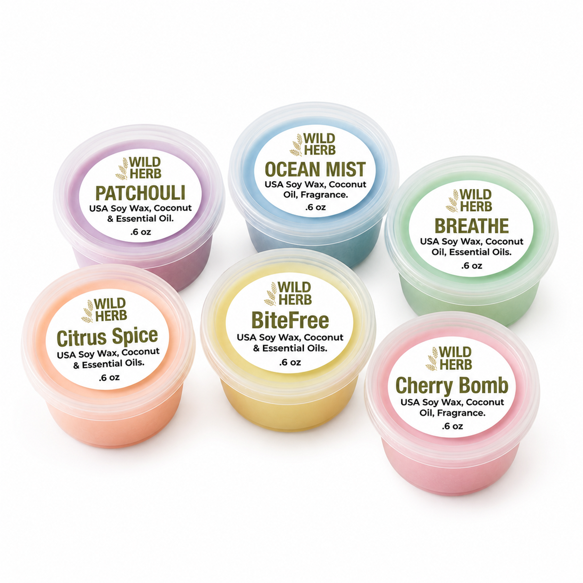 Wax Melt Minis, Highly Fragrant