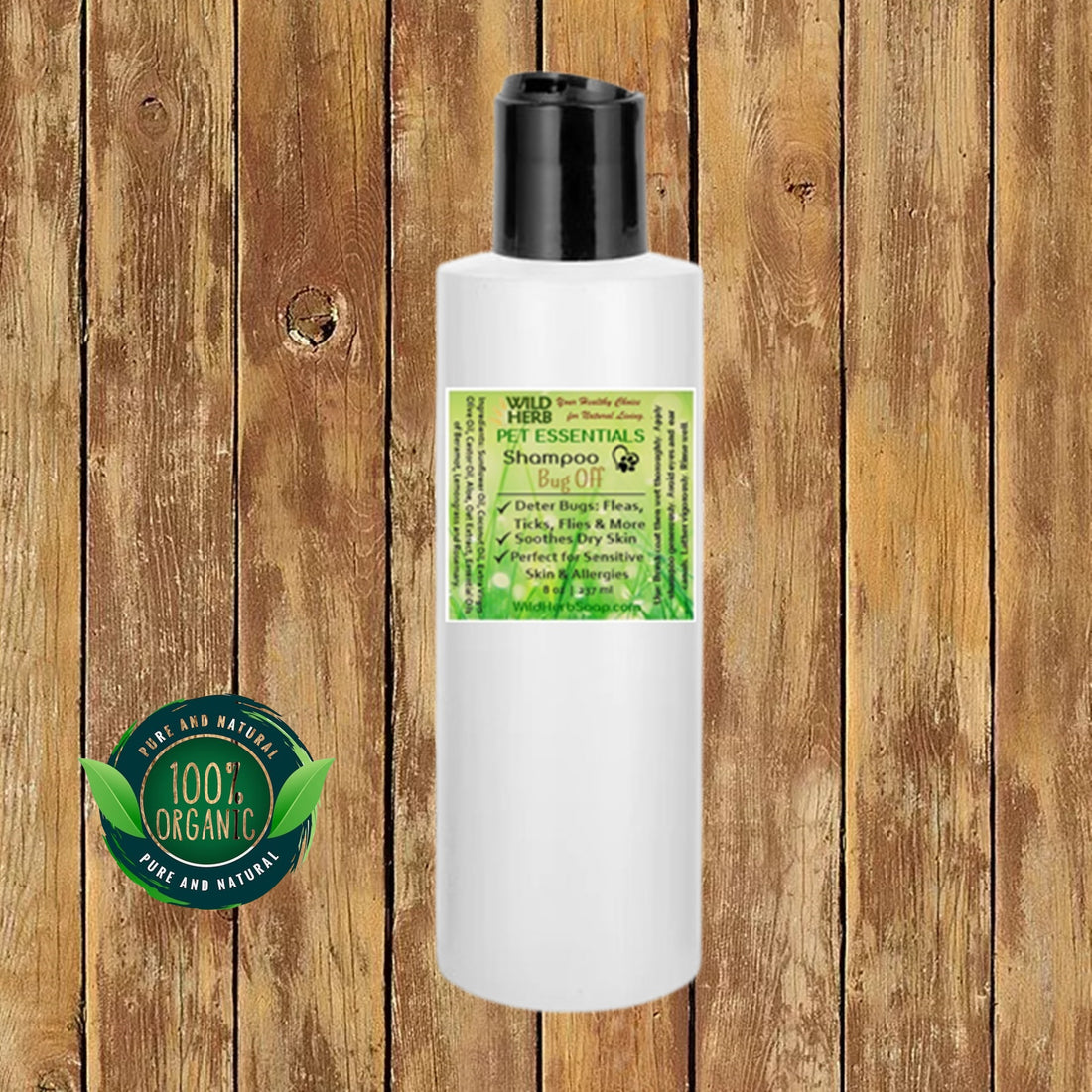 Dog Shampoo, Liquid-Wild Herb Your Healthy Choice for Natural Living