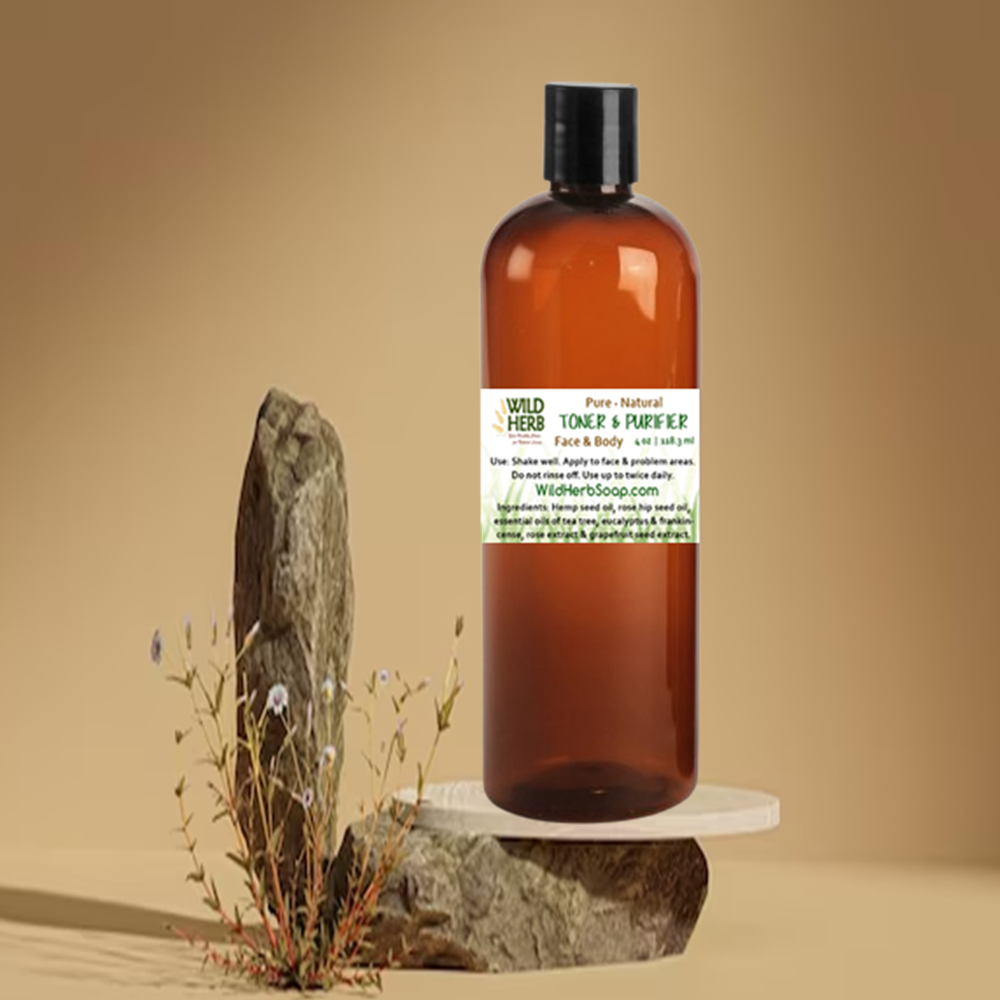 Toner and Purifier-Wild Herb Your Healthy Choice for Natural Living