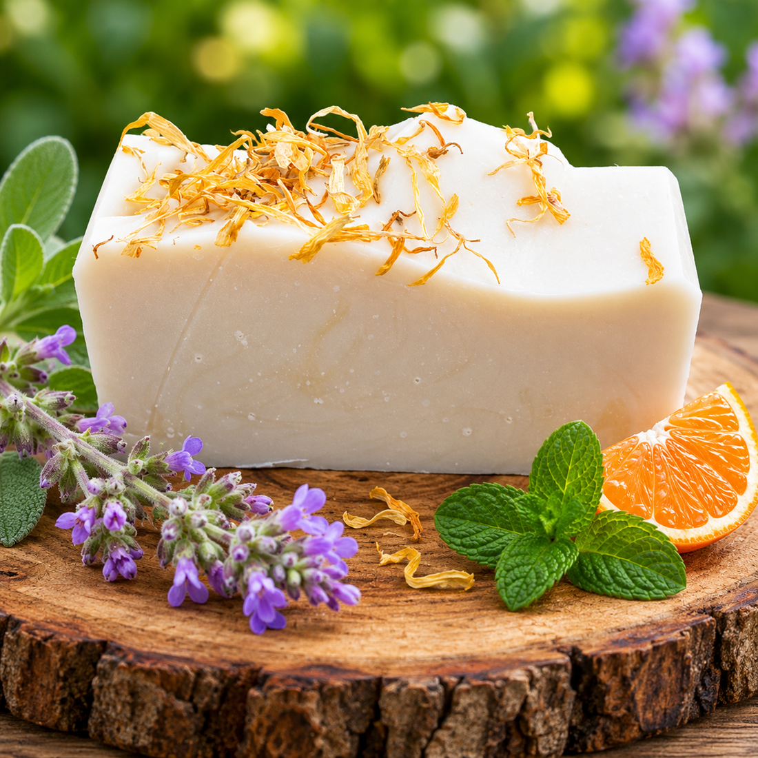 Twisted Citrus Artisan Natural Soap Bar