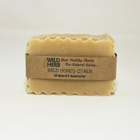 Wild Honey Citrus Natural Soap Bar