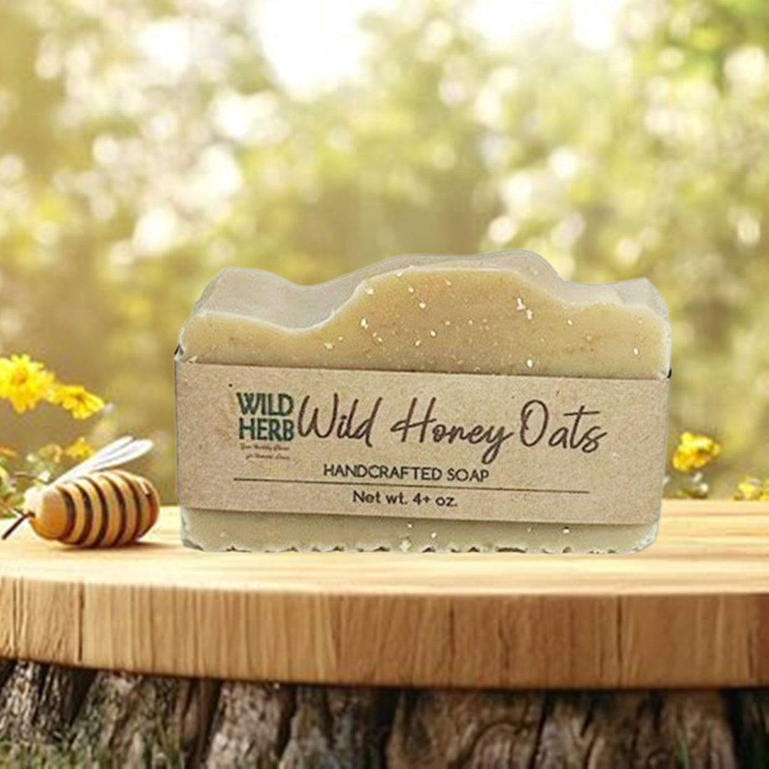 Wild Honey Oats Natural Soap Bar-Wild Herb Your Healthy Choice for Natural Living