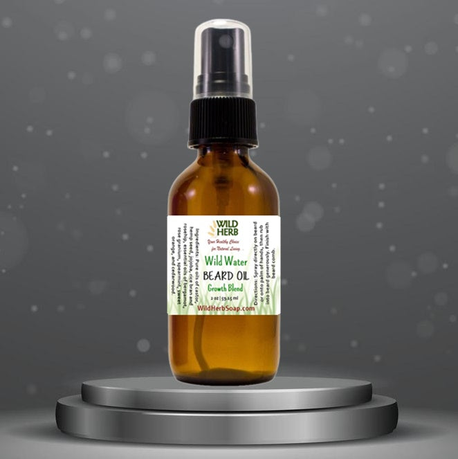 Beard Oil, Growth Blend-Wild Herb Your Healthy Choice for Natural Living