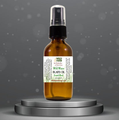 Beard Oil, Growth Blend-Wild Herb Your Healthy Choice for Natural Living