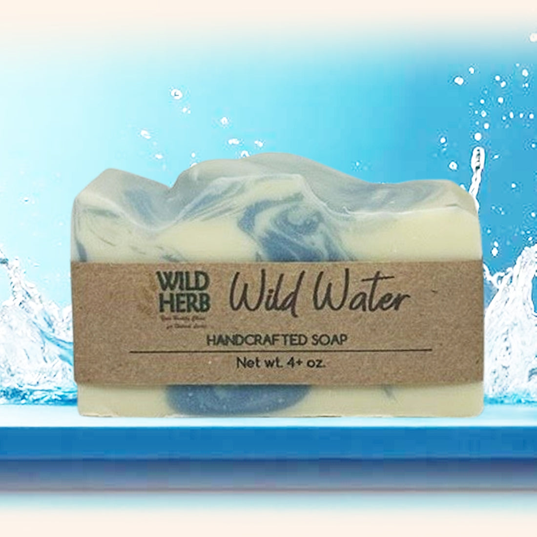 Wild Water Natural Soap Bar-Wild Herb Your Healthy Choice for Natural Living