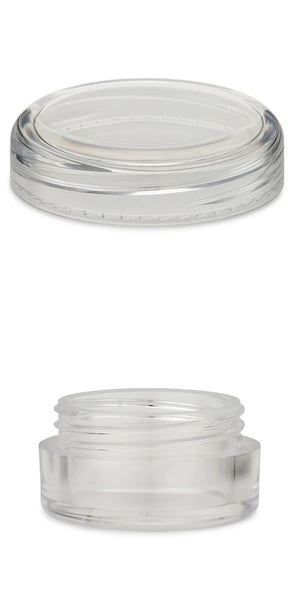 Clear Acrylic Containers, Sample Size