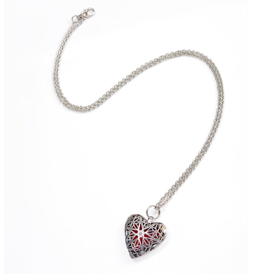 Heart Aromatherapy Diffuser Locket-Wild Herb Your Healthy Choice for Natural Living