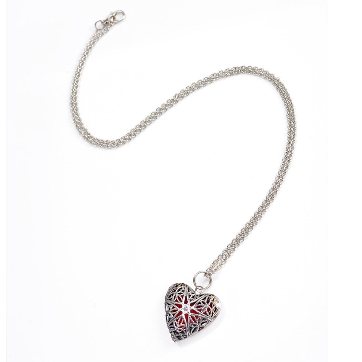 Heart Aromatherapy Diffuser Locket-Wild Herb Your Healthy Choice for Natural Living