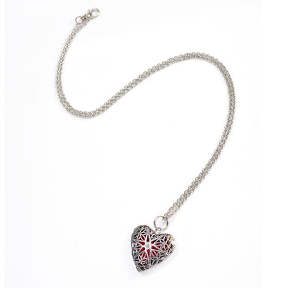Heart Aromatherapy Diffuser Locket-Wild Herb Your Healthy Choice for Natural Living