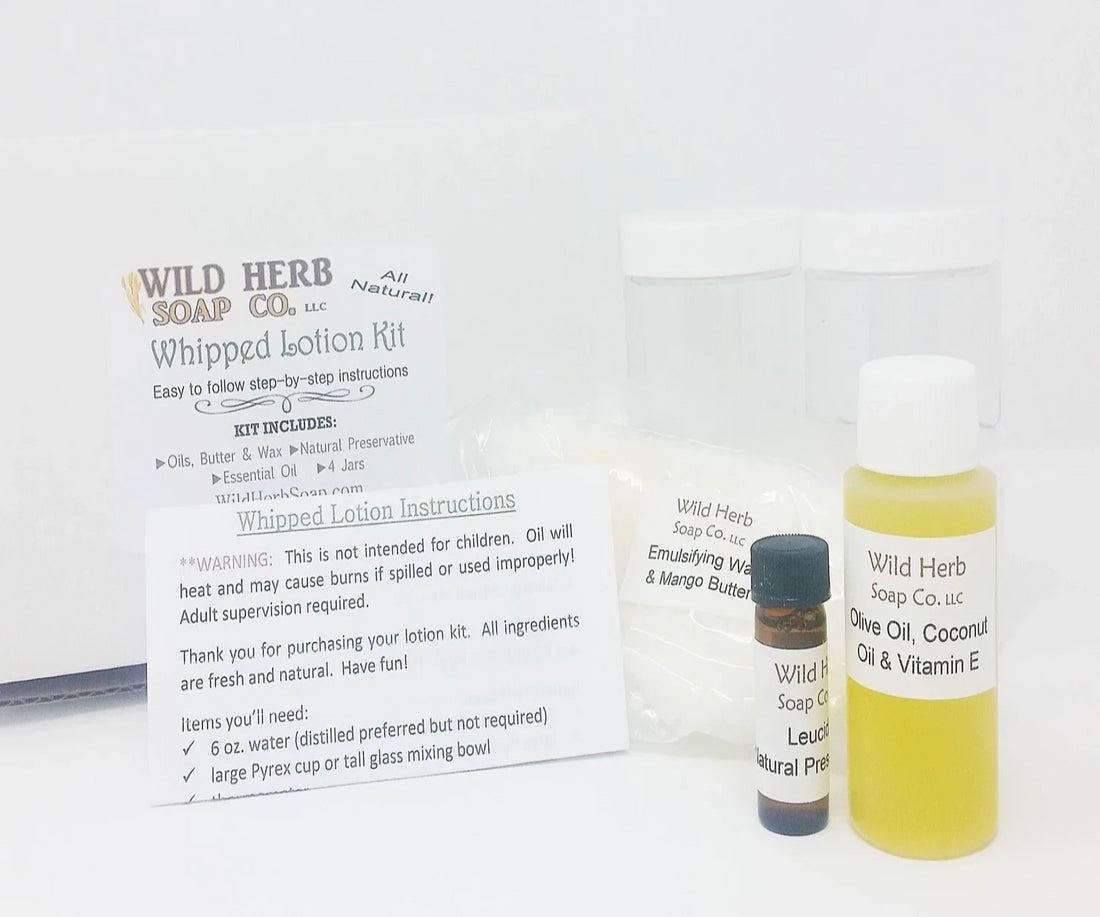 Lotion Making Kit-Wild Herb Your Healthy Choice for Natural Living