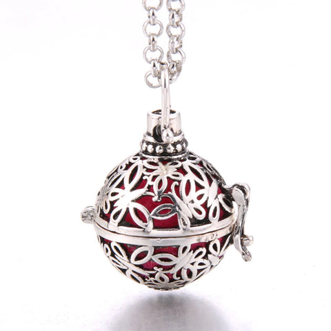 Round Cage Diffuser Necklace