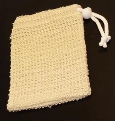 Sisal Natural Soap Pouch (Set of 2)