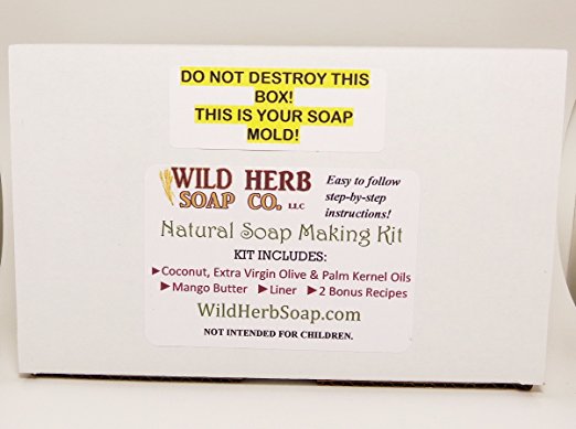 Soap Making Kit, Learn to Make Cold Process Soap, Natural Organic, Made in  USA