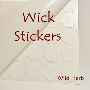 Wick Stickers for Candle Making  Wild Herb Soap Co – Wild Herb Your  Healthy Choice for Natural Living