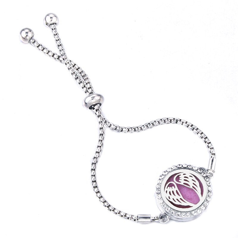 Angel Wings Aromatherapy Bracelet-Wild Herb Your Healthy Choice for Natural Living