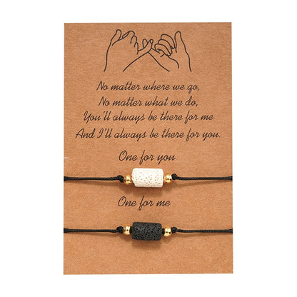 Stone Friendship Bracelets Set-Wild Herb Your Healthy Choice for Natural Living