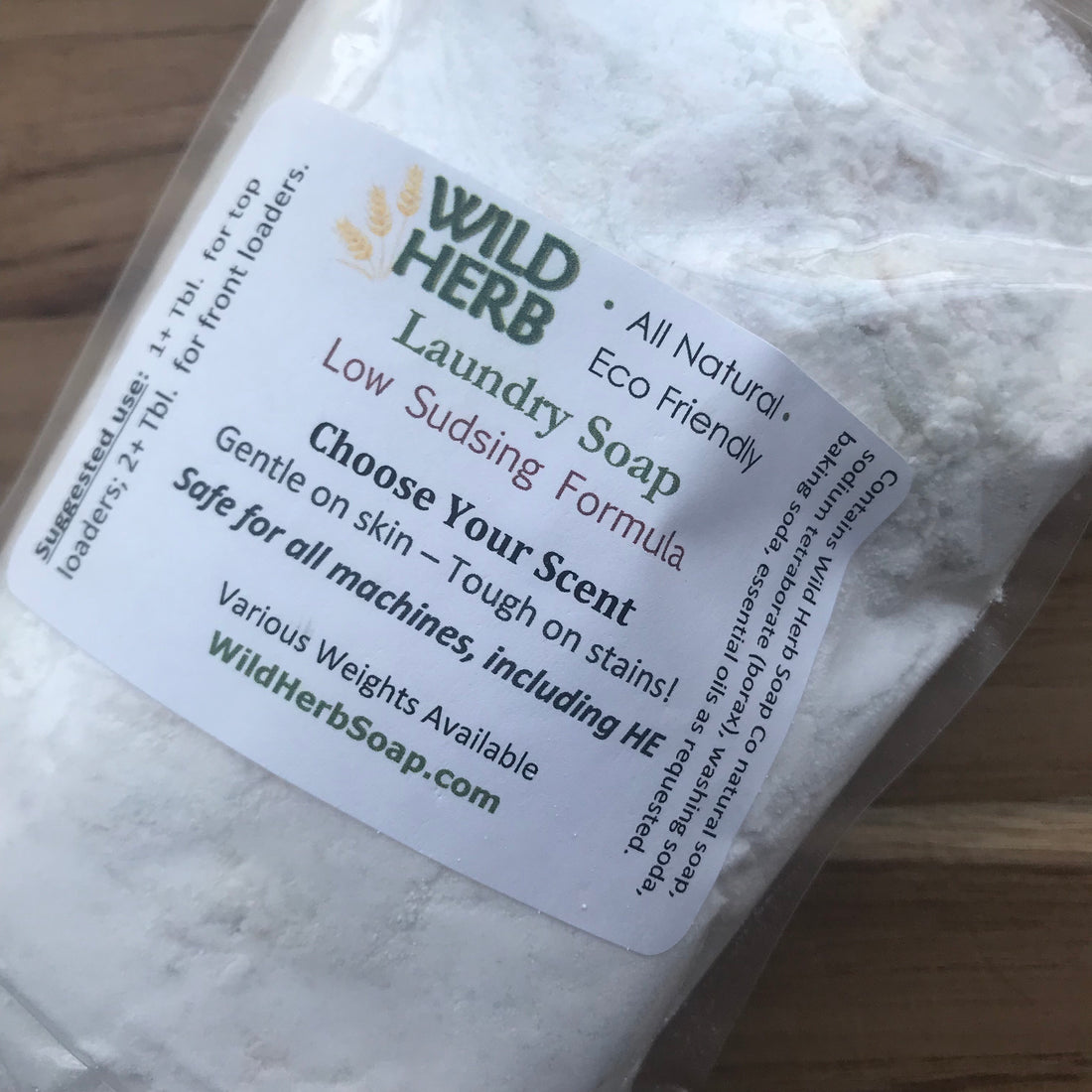 Laundry Soap, Lavender Scent-Wild Herb Your Healthy Choice for Natural Living