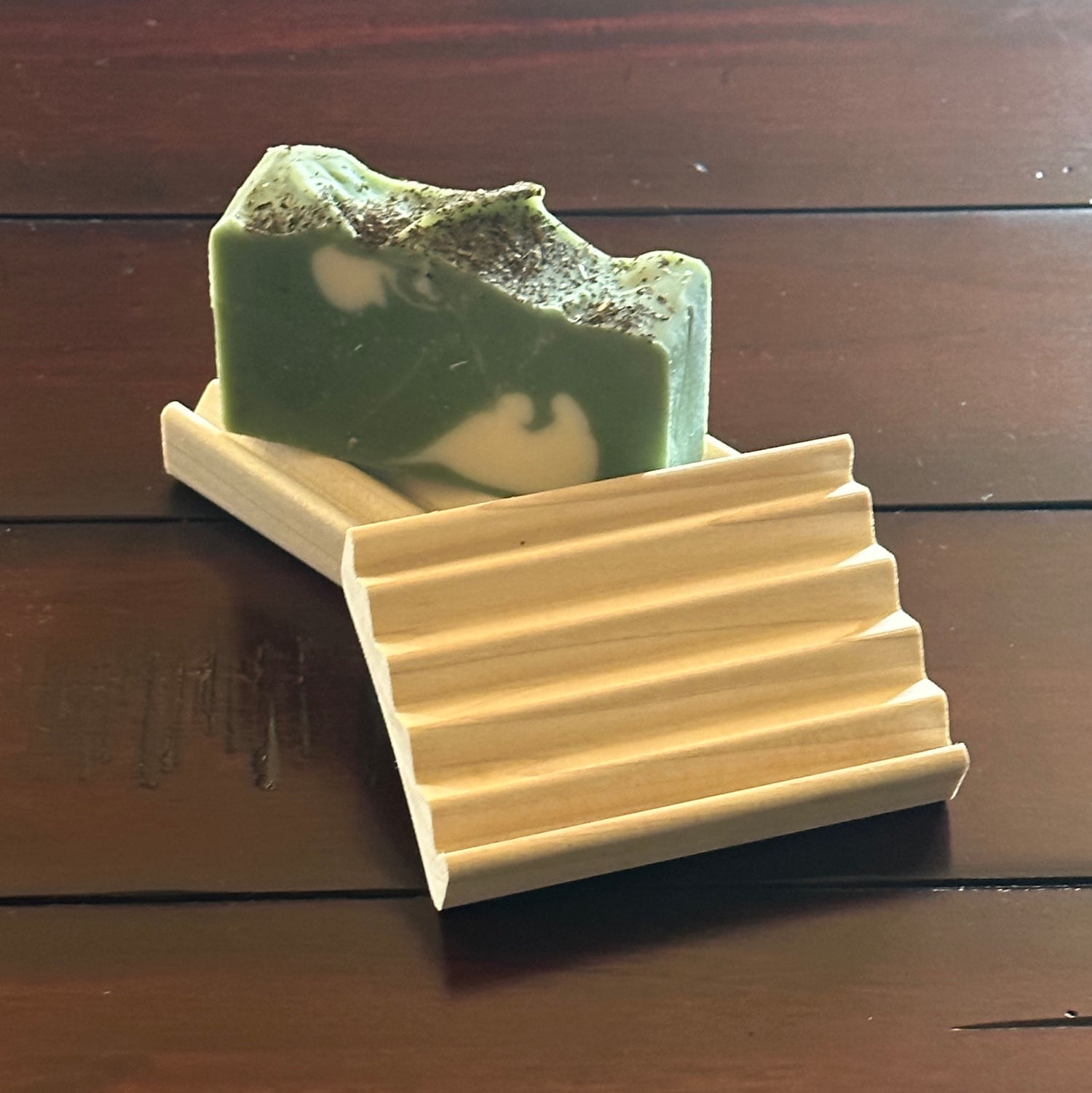 HardWood Soap Dish Made in USA Set of 25-Wild Herb Your Healthy Choice for Natural Living