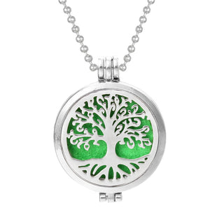 Tree of Life Aromatherapy Diffuser Necklace