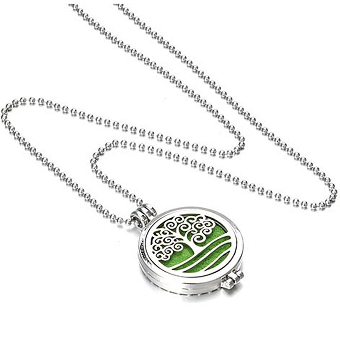 Modern Tree of Life Aromatherapy Diffuser Necklace-Wild Herb Your Healthy Choice for Natural Living
