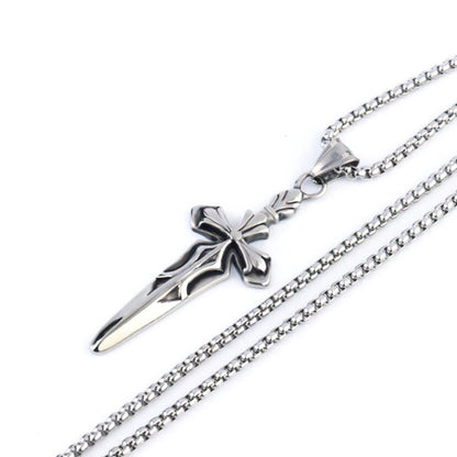Viking Sword Cross Necklace-Wild Herb Your Healthy Choice for Natural Living